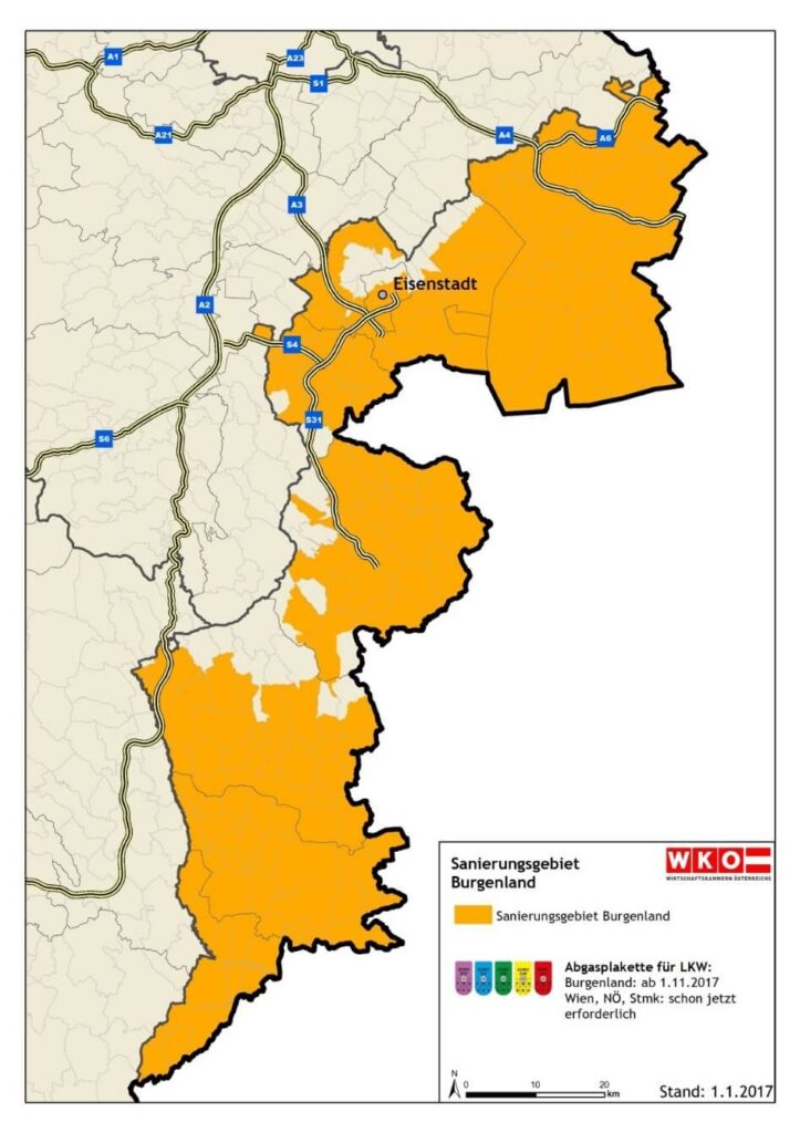 Burgenland IG-L zona medioambiental