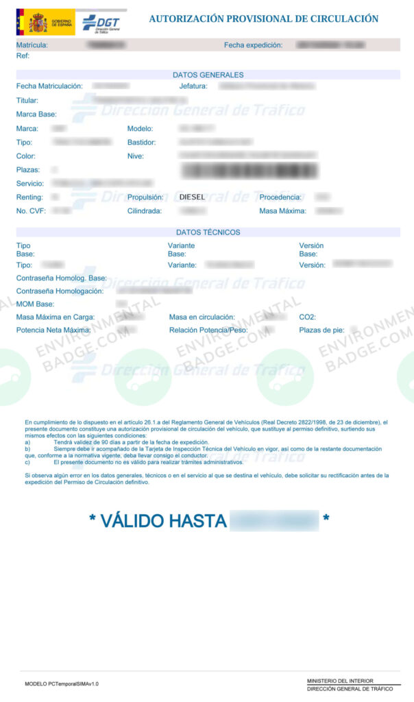 Permiso de circulación